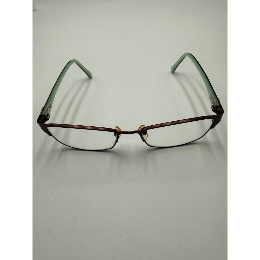 Karen Kane Gardenia Eyeglasses Women 51-16-135 Brown Green Good Rectangle Metal